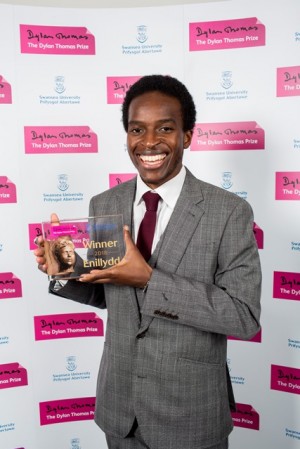 Kayo Chingonyi, winner of 2018 International Dylan Thomas Prize